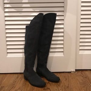 Corso Como Gray Over the Knee Boot